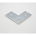 Flex-Strut Corner Plate, Flat L, 3-Hole FS-5021 E/G